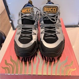 Gucci Flashtrek boots Men size 10us, 9Uk with box and dust bag.